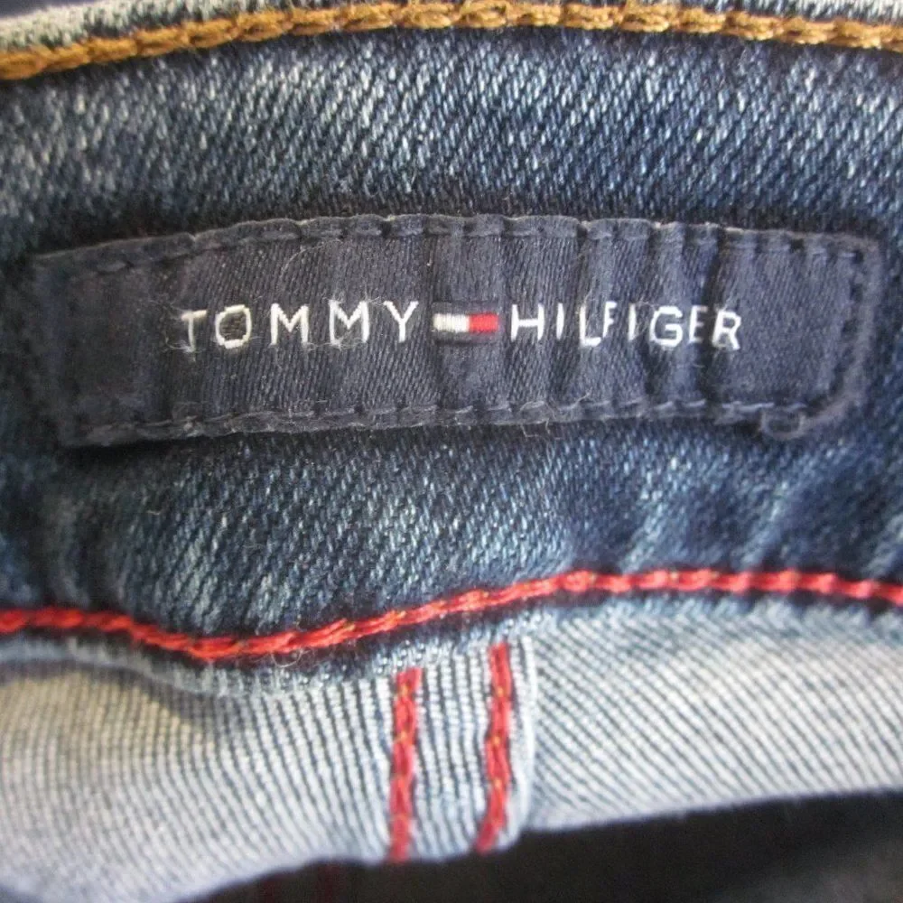 Tommy Hilfiger Adaptive (Wheelchair) Jeans Size 12 Straight Leg Velcr0 Fasteners